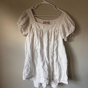 We The Free Cream Blouse